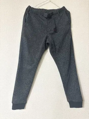 그라미치 본딩 니트 플리스 내로우 리브 팬츠 S 사이즈