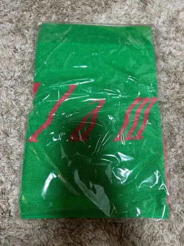 플라밍고 로고 타월