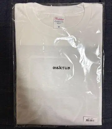JJJ MAKTUB T-SHIRTS 티셔츠 화이트 M