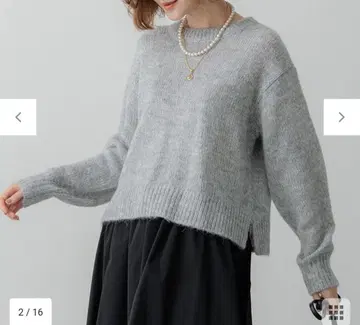 이번 시즌 [ Oggi 워셔블 ] 스팽글 크루넥 니트