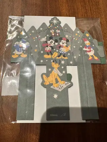 디즈니 캐릭터 크리스마스 트리 페이퍼 가습기