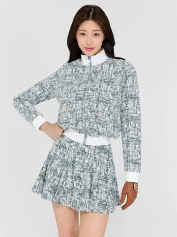 XEXYMIX 트위드 스커트