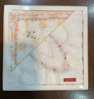 미사용품 포앙포앙 2장 세트 베트남 손자수 손수건