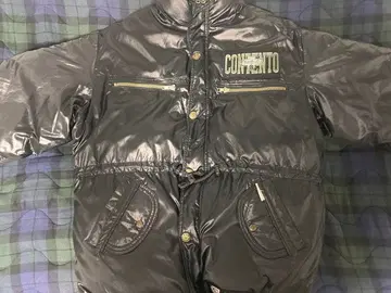90s 빈티지 CONCENTO 블랙 다운 자켓