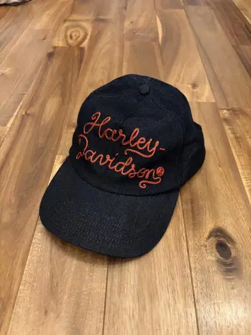 할리 데이비슨 데님 캡