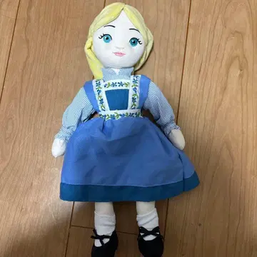 극단 사계 안나와 엘사 인형 엘사