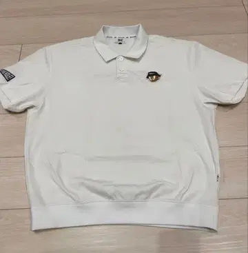 WAAC 와크 남성용 화이트 피케 셔츠