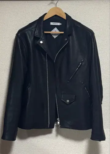 nonnative WINDSTOPPER 블랙 가죽 자켓 소가죽