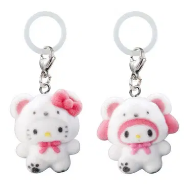 산리오 포근포근 스노우 표식 액세서리 헬로키티 마이멜로디