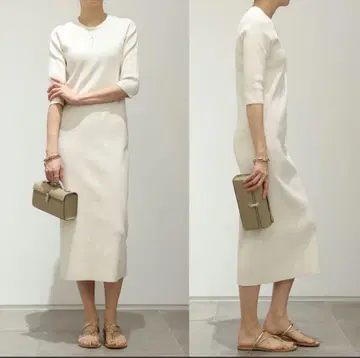 Deuxieme Classe DINER RIB LONG 원피스