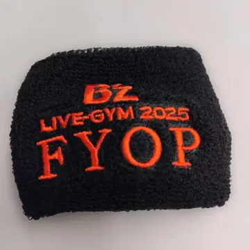 B'z LIVE-GYM 2025 FYOP 리스트 밴드 블랙 가챠가챠