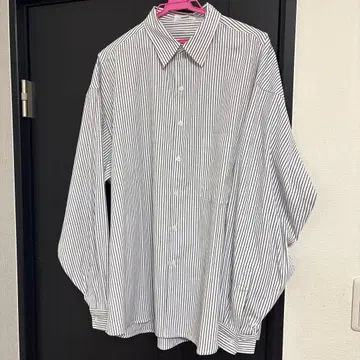 SINSS 루즈핏 스트라이프 셔츠