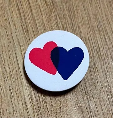 간사이 만박 프랑스관 캔뱃지