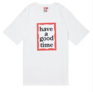 have a good time T셔츠 화이트