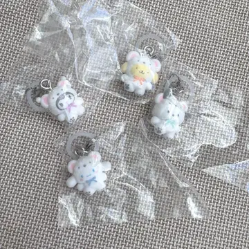 산리오 포근포근 스노우 표시 액세서리 세트