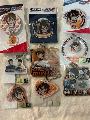 다이아몬드 A 야쿠르트 스왈로즈 콜라보 미유키 카즈야 세트