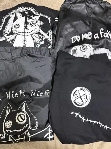 NieR 후드티, 자켓 등 4종 세트