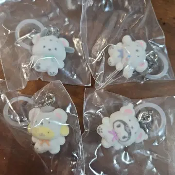 산리오 복슬복슬 스노우 메지루시 액세서리