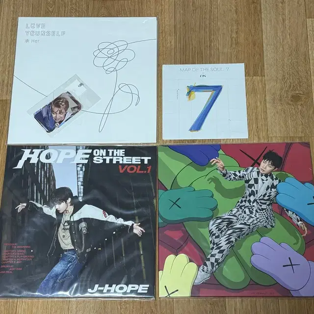 BTS 방탄 앨범 LP vinyl 제이홉 럽셀 맵솔 jhope