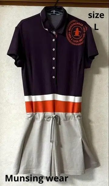 Munsingwear 원피스 L 골프 원피스 먼싱웨어