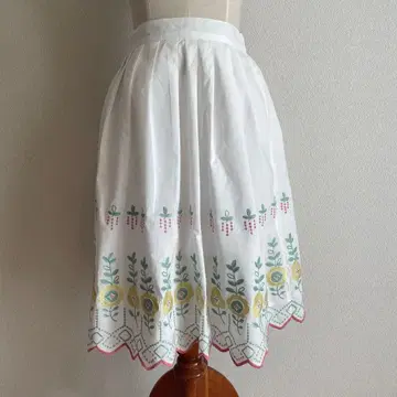 ehka sopo 스커트 꽃무늬 레트로