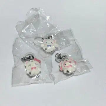 산리오 포근포근 스노우 표시 액세서리 마이멜로디 키티 시나몬