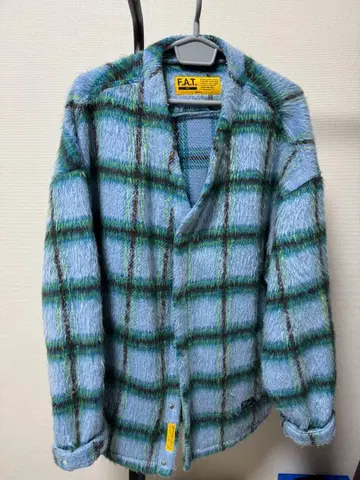 F.A.T. 체크 무늬 플리스 자켓