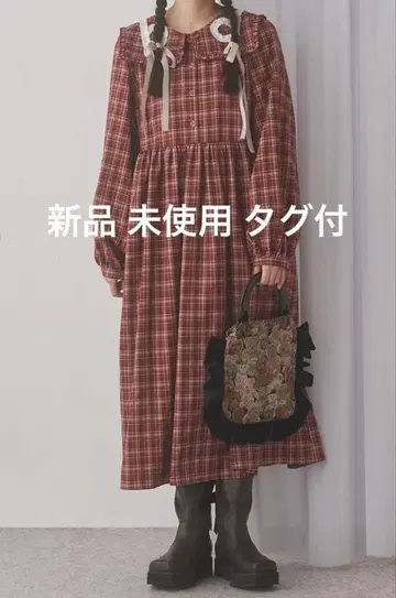 뱅글뱅글 프릴 칼라 원피스 메리제니 Merry Jenny