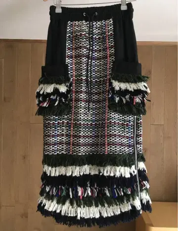 컨디션 최상 sacai 사카이 트위드 스커트