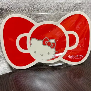 [ 2004년제 ] 산리오 헬로키티 리본형 테이블 미니 테이블