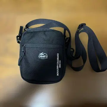 CAMP7 BOULDER COLORADO 숄더백 블랙