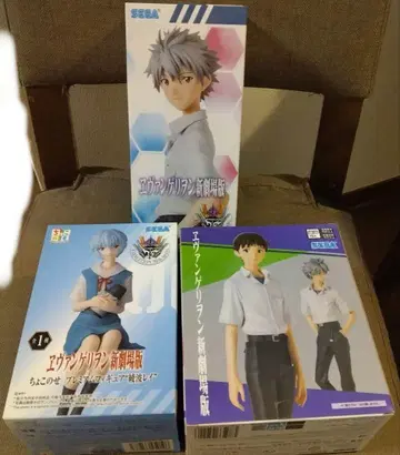 에반게리온 신극장판 피규어 3종 세트