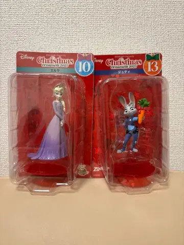 디즈니 1등 복권 크리스마스 오너먼트 도날드, 주디