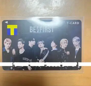 BE:FIRST (비 퍼스트) T카드 포인트 카드 미사용