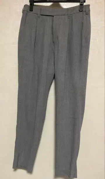 요건 레일 울 크레이프 트윌 팬츠