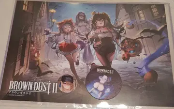 브라운더스트2 Browndust2 콜라보 카페 특전 런치매트 외