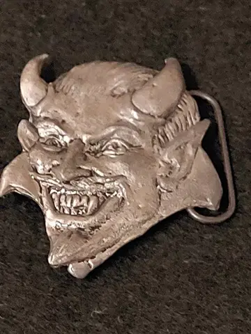 빈티지 백 Morrissey 악마의 얼굴