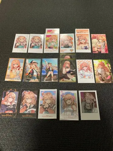 이가라시 리카 폴라로이드풍 카드 세트