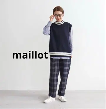 마이요 maillot strato 니트 베스트