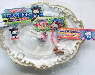 헬로키티 시가 한정판 비와코 오미규 쿠리토 버전 스트랩