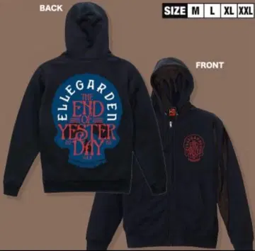 ELLEGARDEN TheEnd of Yesterday 후드티 XXL