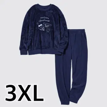 UNIQLO 치이카와 x 산리오 룸웨어 네이비 3XL