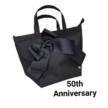 [ 새상품급 ] 엠즈 그레이시 50th Anniversary 토트백 리본