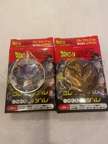드래곤볼 Z 콜렉티브 메달 기뉴 2세트