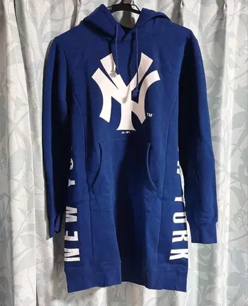 [ 뉴욕 양키스 ] 여성용 롱 기장 후드티