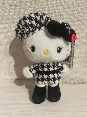 산리오 헬로키티 마스코트 홀더 모노크롬 걸리시 쌍둥이 코디 새상품