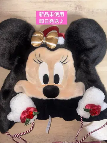 [택 포함 새상품] 디즈니 리조트 2025 크리스마스 미니 팬캡