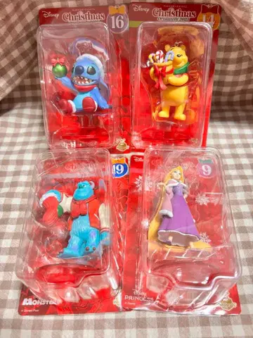 happy 복권 디즈니 오너먼트 4종