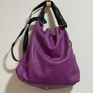 FURLA 퍼플 숄더백