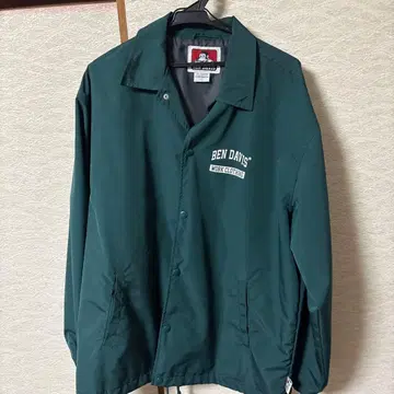 BEN DAVIS 나일론 자켓 L 사이즈 다크 그린